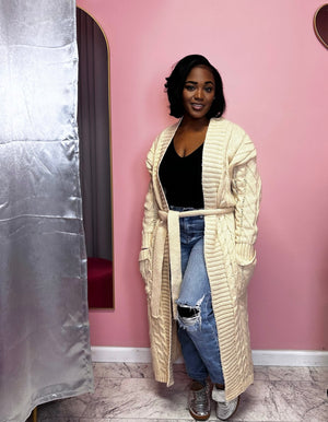 Sweet Knitted Cardigan Cream