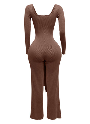 Plus - Hazelnut Jumpsuit