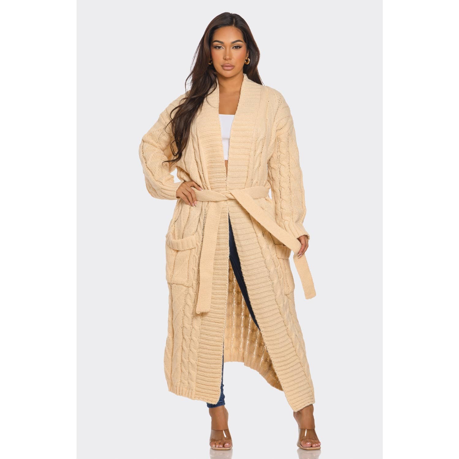 Sweet Knitted Cardigan Cream