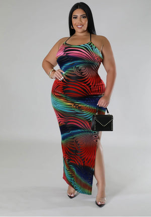 Tequila Sunrise Dress
