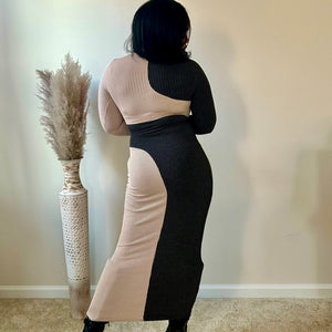 Heather Body Con Dress