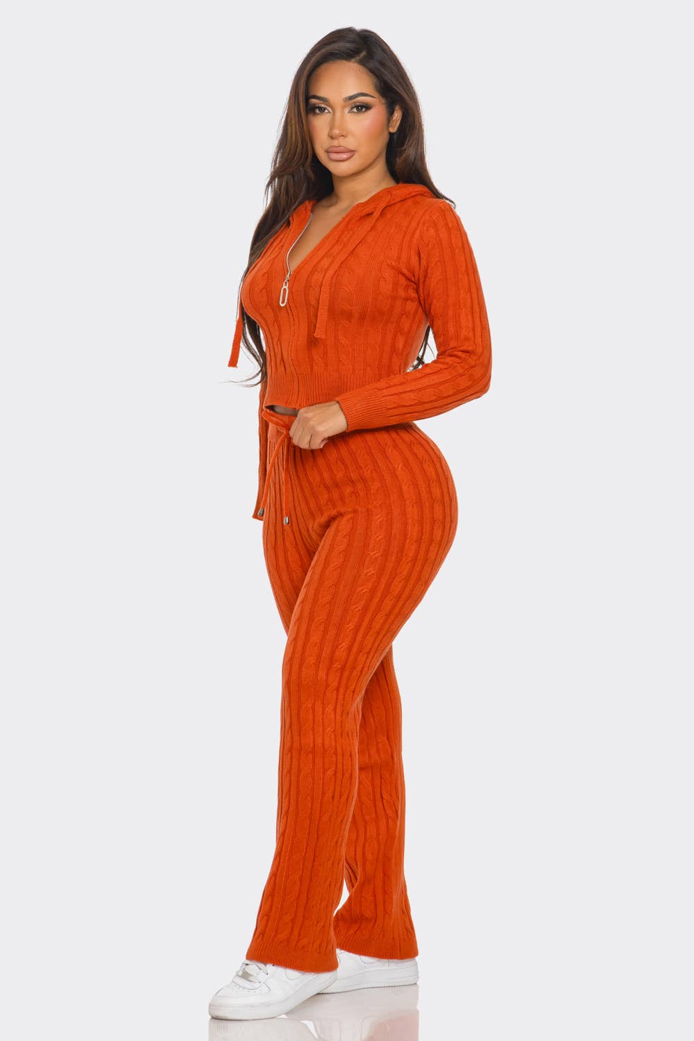 Warm Up Two Piece Set - Rust