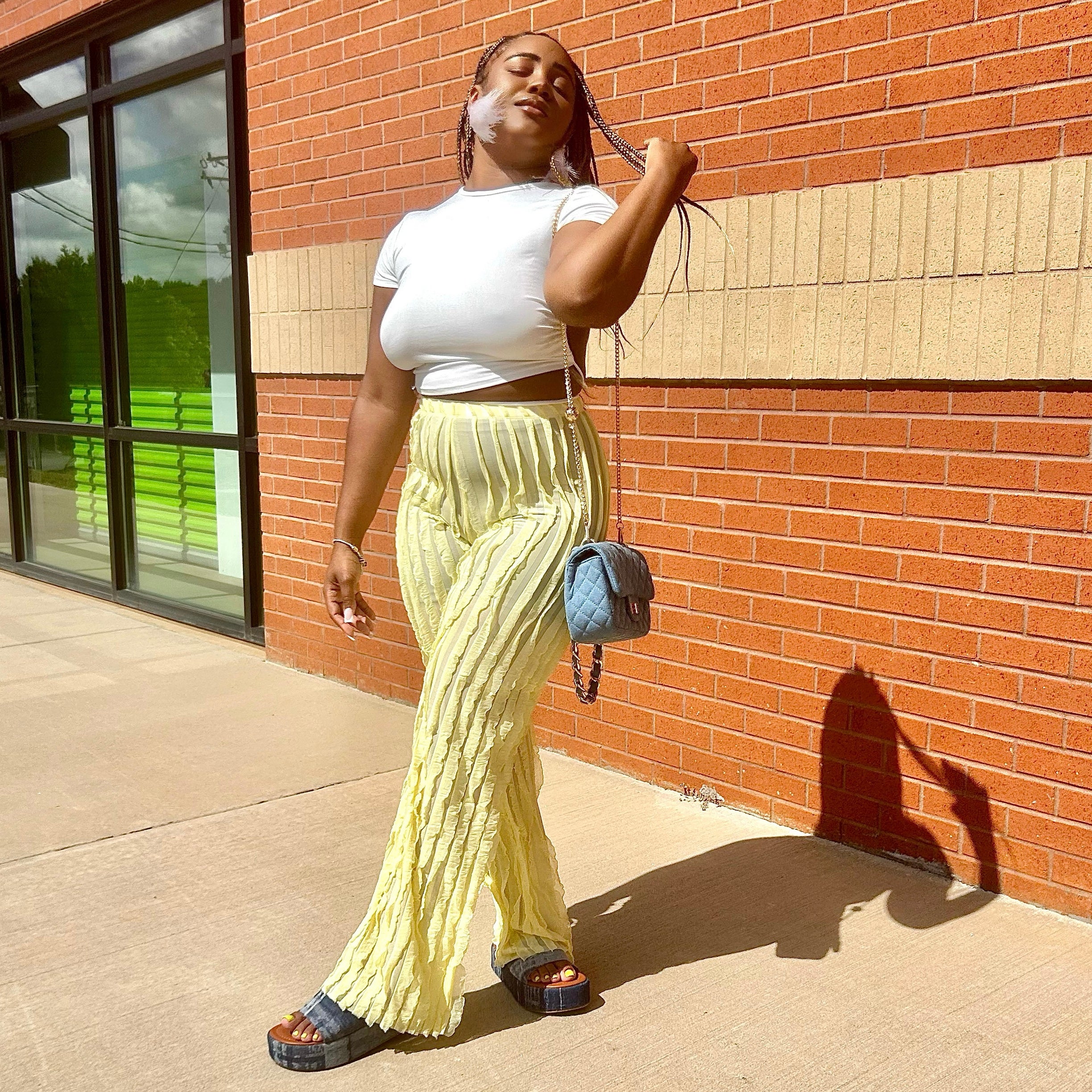 Sway & Swirl Sheer Pants