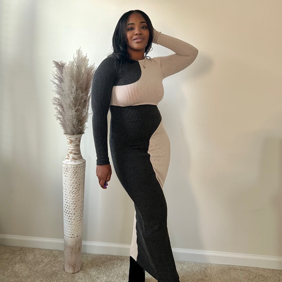 Heather Body Con Dress