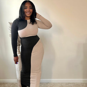 Heather Body Con Dress
