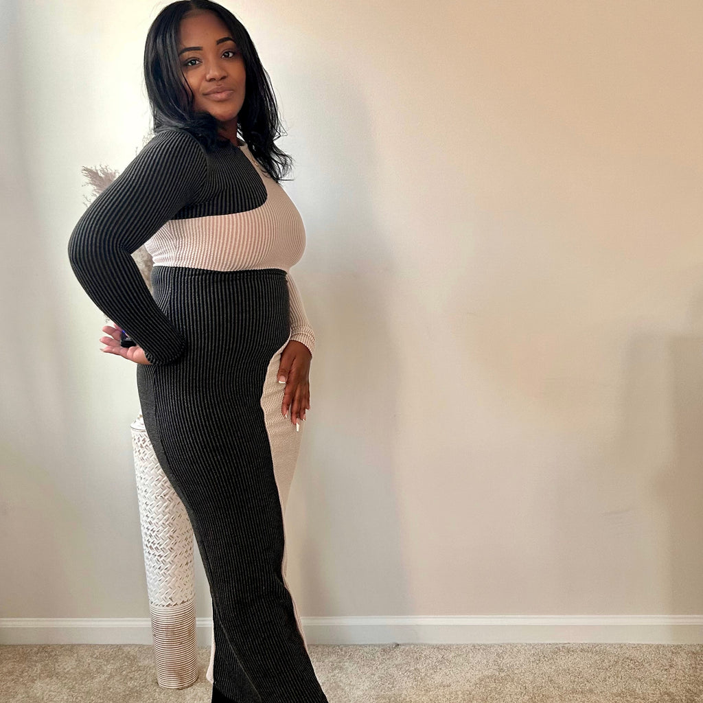 Heather Body Con Dress