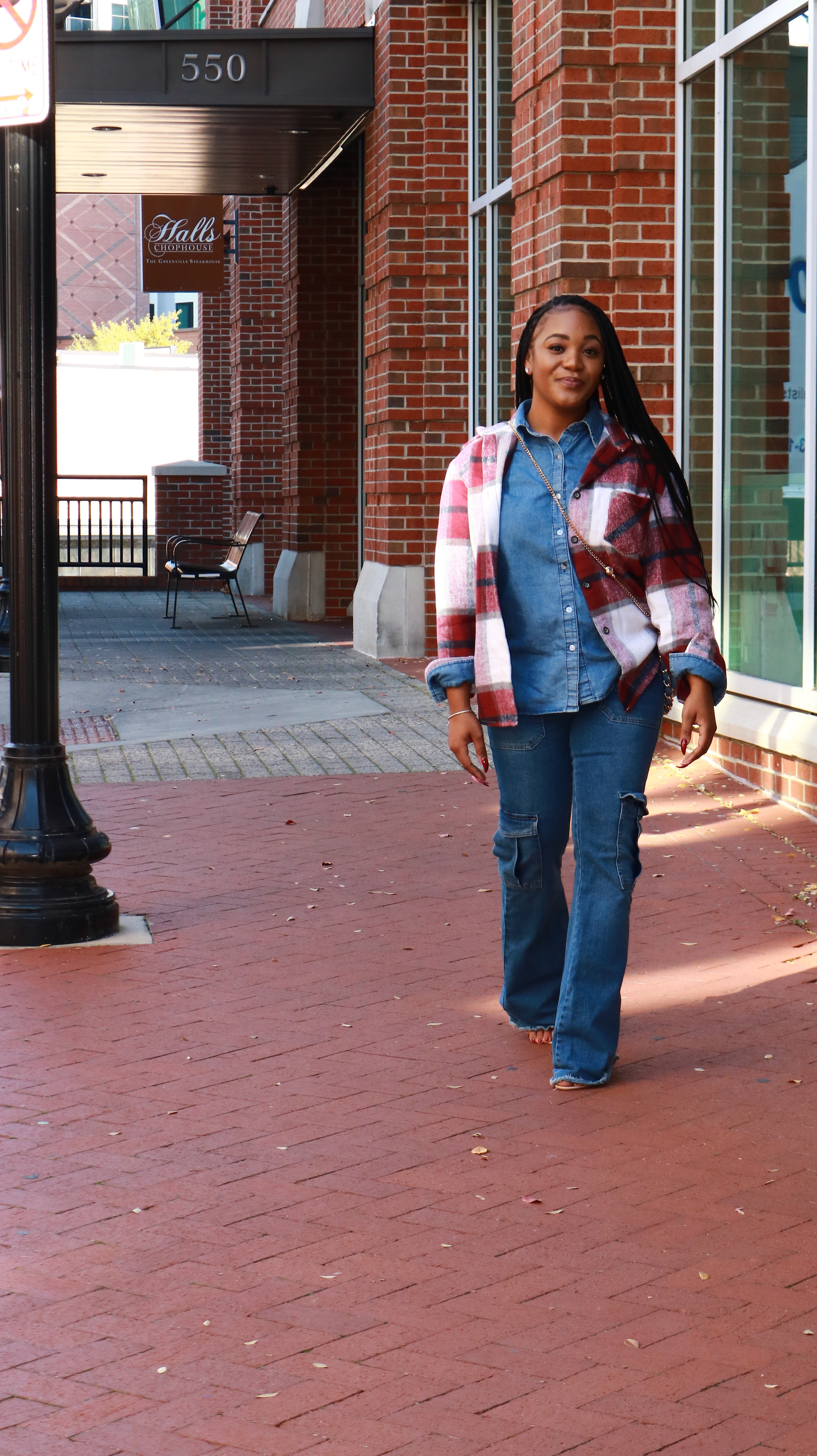 Falling For You Flannel Petite