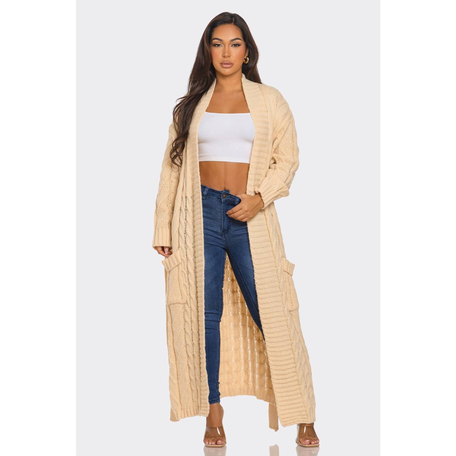 Sweet Knitted Cardigan Cream
