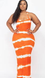 Tie Dye Maxi Dress